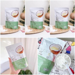 4x Cold pressed coconut oil powder weight management fat Easy eat delicious. - Picture 1 of 8
