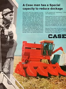 1968 Case 1160 Mais Spezial Mähdrescher Traktor Original Farbanzeige - Bild 1 von 1