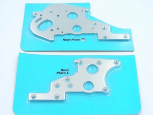 NEW Kyosho OPTIMA 2016 JAVELIN 4WD Buggy Rear Left & Right Motor Mount Plate Set - Picture 1 of 3