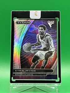 Kyrie Irving 2020-21 Panini Flux Titan Silver Prizm Encased #18 Mavericks Nets! - Picture 1 of 2