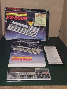 Ordinateur Personnel Casio FX-850P Calculatrice Scientifique - Photo 1/14
