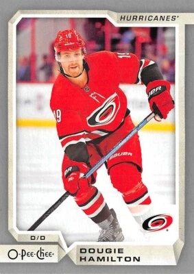 2018-19 O-Pee-Chee Silver #608 Dougie Hamilton - Image 1 of 2