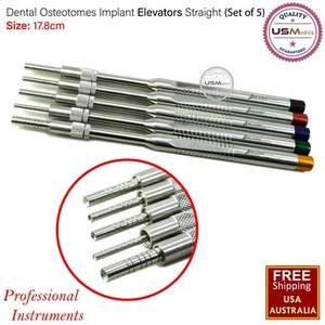 Implante dental quirúrgico osteotomas cirugía recta elevadores colocación de implantes - Imagen 1 de 4
