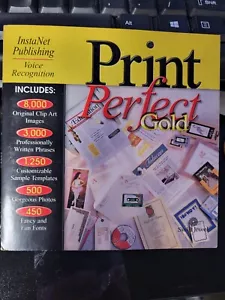 Print Perfect Gold Pc/ THIN PAPER SLEEVE/ NO SCRATCHES PC WINDOWS - Picture 1 of 3