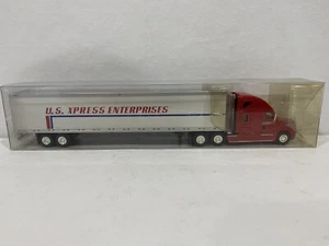 Trucks N' Stuff SP034 HO Freightliner U.S. Xpress Cascadia w/ 53' Dryvan Trailer - Picture 1 of 4