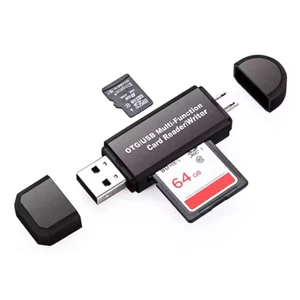 Kartenleser Micro auf USB 2.0 Card Micro SD TF Reader Kartenlesegerät - Bild 1 von 8