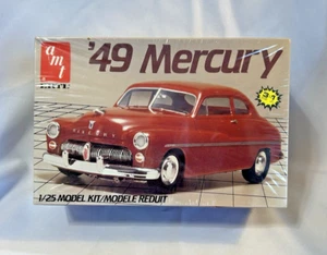 AMT '49 Mercury"3 Options in 1" model kit New in Factory Sealed Box-1984 Edition - Picture 1 of 7