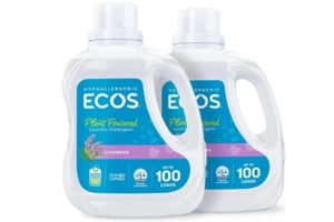 ECOS Waschmittel flüssig, Waschseife - Lavendel, 100 flüssige Unzen (2er Pack). - Bild 1 von 6