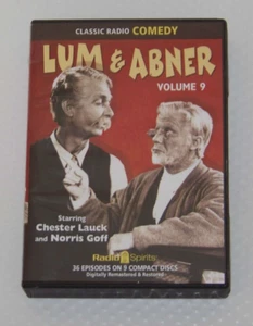 Radio Spirits Classic Radio Comedy - Lum & Abner - Volume 9- 36 Episodes - 9CDs - Picture 1 of 8