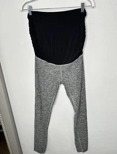 Beyond The Bump Yoga Maternity Leggings Space Gray Large - Picture 1 of 5