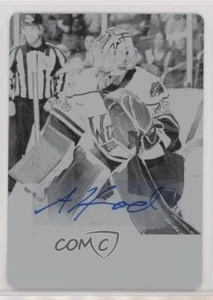 2021 AHL Printing Plate Black Achievement Autos 1/1 Andrew Hammond #30 Auto m0p - Picture 1 of 3