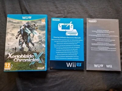 XENOBLADE CHRONICLES X Nintendo Wii U Game CASE ONLY - Image 1 of 3