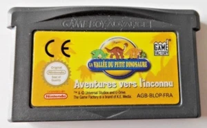 La Vallée Du Petit Dinosaure Aventures Vers L'inconnu Game Boy Advance GBA - Imagen 1 de 1