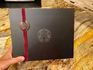 Starbucks Taiwan China 15th Empty Wooden Starage Box Wood Case - Picture 1 of 5