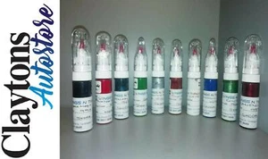 KIT PINCEL RETOQUE 20ML PARA FERRARI GRIGIO SUCRO-MET 1981-90 AZUL GRIS - Imagen 1 de 4