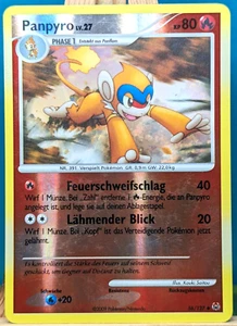 POKEMON - Platino - Panpyro Lv. 27 - 56/127 - REVERSE HOLO - alemán - Imagen 1 de 2