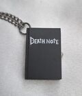 Death Note Watch Necklace Steam Punk Silver Tone Chain Japanese Manga Series
