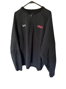 Under Armour Maryland Terrapins Baseball Aufwärmen mit Reißverschlussärmeln - Bild 1 von 5