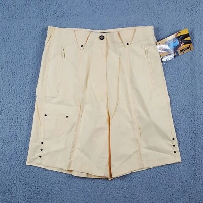 Y2K Preppy High Waist Relaxed Women's Size 10 Retro Chino Shorts Golf Pockets - Image 1 of 4