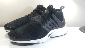 NIKE 2016 AIR PRESTO FLYKNIT 835570 001 BLACK 10 VINTAGE RIFT TRAINER MAX 90 1 - Picture 1 of 11