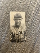 1923 W572 Strip Card Hand Cut Baseball Card Hank Severeid Authentic NYY REDS