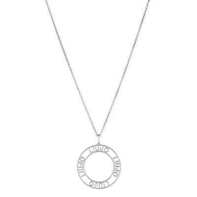 Collana Donna LIUJO LJ925 in Ottone Rodiato con Pendente Logato - Immagine 1 di 3
