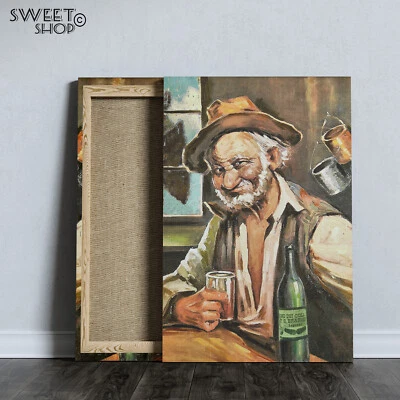 TEOMONDO SCROFALO DRIVE IN Stampa su Tela ALTA' QUALITA' QUADRO MODERNO ARTE  - Image 1 of 2