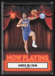 Panini Hoops NBA 2024-25 No. 8 Jared McCain Rookie Now Playing - Bild 1 von 2