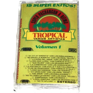 Super Pachangon A Ritmo Tropical - 15 Exitos Vol 1 Cassette Tape 1992 NEW SEALED - Picture 1 of 4