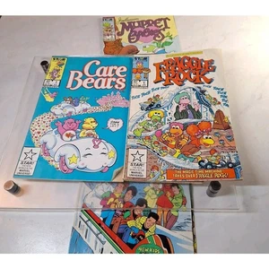 Care Bears #1 (Marvel Comics novembre 1985) + Fraggle Rock #1 + Extra - Foto 1 di 14