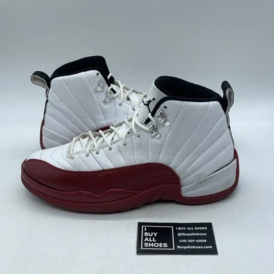 Talla 8.5 - Air Jordan 12 Retro 2009 Cherry (130690-110) Foto 1 de 4