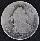 1806 DRAPED BUST QUARTER G DETAILS GRAFFITI 1806 DRAPED BUST QUARTER G DETAILS GRAFFITI