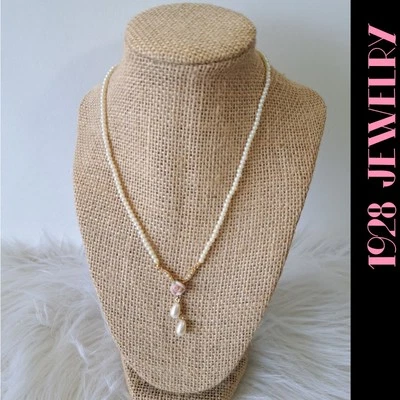 1928 Jewelry necklace w/bonus earrings - Image 1 of 4