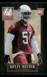 2013 Elite #154 Kevin Minter RC /999 - Picture 1 of 2