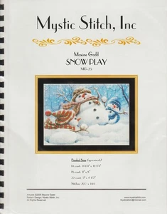 Snow Play by Mystic Stitch Maxine Gadd cross stitch pattern - Picture 1 of 1