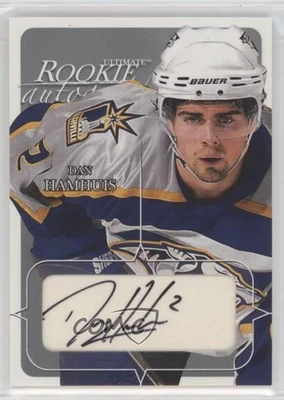 2003 ITG Ultimate Memorabilia 4th Edition /100 Dan Hamhuis #120 Rookie Auto RC - Image 1 of 2