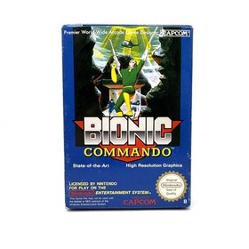 Bionic Commando Nintendo NES COMPLET CIB PAL B EEC FRA
