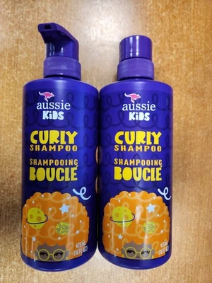 2 Pack: Aussie Kids CURLY Shampoo, 16 oz ea.    E15F - Image 1 of 3