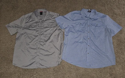 Lote de 2 Camisas Para Hombre Gerry ~ Talla XXL / 2XL ~ Bolsillos Con Botones S/S - 1271007 Foto 1 de 4