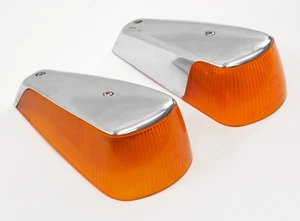 Hella Fender Signal Light Lens Set 70-79 VW Super & Beetle Aircooled - Genuine - Picture 1 of 6