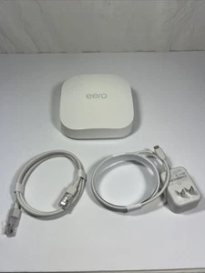 (NICE) Eero Pro 6E Tri-Band Mesh Wi-Fi 6 Router Model: S010001 TESTED - Bild 1 von 6