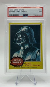 1977 Star Wars Lord Darth Vader #196 PSA 7 NM - Picture 1 of 2