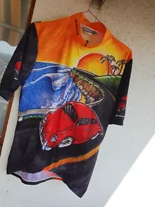 Sugoi VOLKSWAGEN BEETLE BUG cycling jersey sz L? - Picture 1 of 16