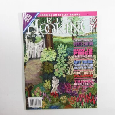 Rug Hooking Magazine Vol. XXII Mar/Apr/May 2011 - Magnolias Bell Pull Pattern - Image 1 of 4