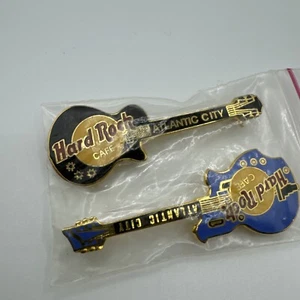 2 Hard Rock Cafe Atlantic City Collector Pins - Picture 1 of 8