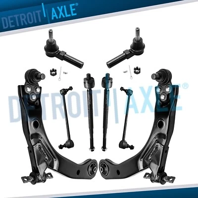 Braços de controle inferiores dianteiros + elos de barra oscilante 11,8" para Pontiac Saturn Ion G5 HHR - Imagem 1 de 4