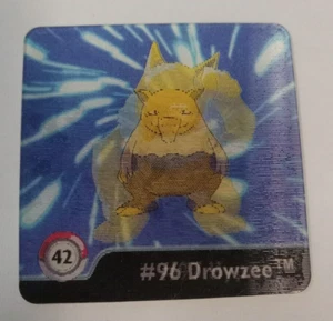 1999 POKEMON ACTION FLIPZ SERIES ONE #42 DROWZEE-HYPNO MP - Picture 1 of 3