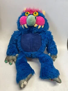 My Pet Monster blau sprechendes Stofftier Plüschtier 2009 Vivid Imagination | ohne Handschellen - Bild 1 von 9
