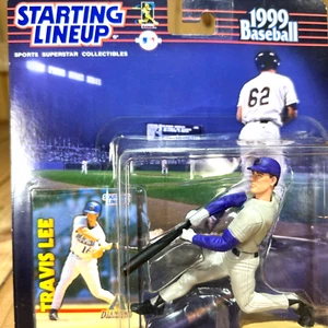 Figura y tarjeta 1999 SLU alineación inicial MLB Travis Lee Arizona Diamondbacks - Imagen 1 de 4