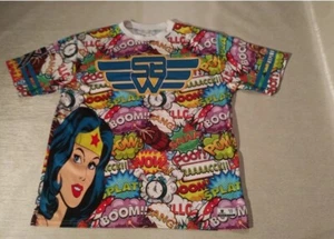 Wonder woman t shirt Dnvsports Hazmat 9 Large L - Afbeelding 1 van 8